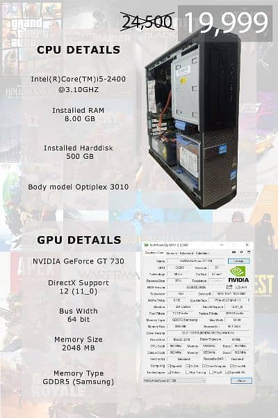 #Gaming PC#i5-2nd#desktop 0