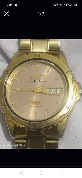 Citizen sports Automatic wrist watch Gold Edition 0