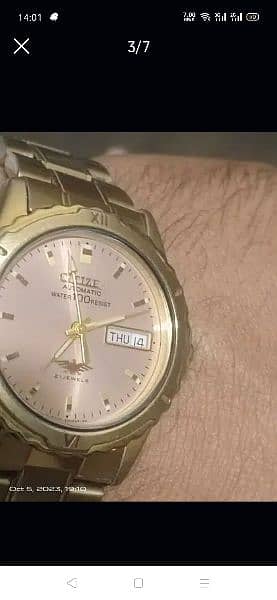 Citizen sports Automatic wrist watch Gold Edition 1