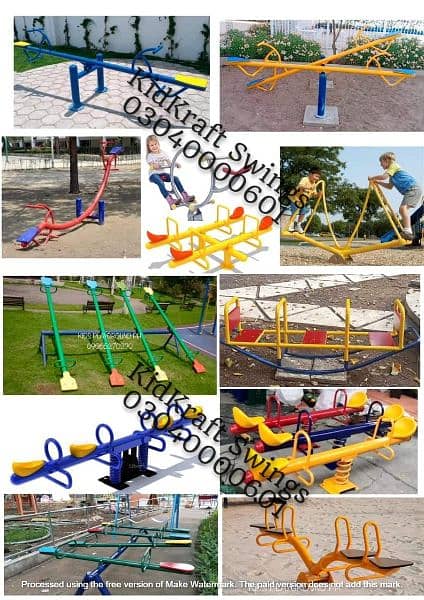 kids slides | Playground Equipment | kid swing | jhoola | kids Rides 10