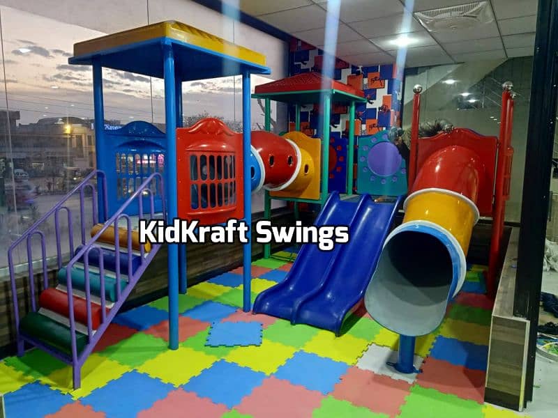 Outdoor Swings, Indoor Swings, Slides, Seesaw, Monkey bar, Jungle gym 1