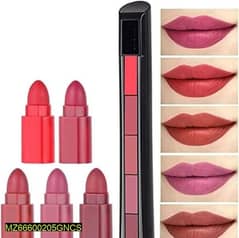 5 in 1 high pigmented lipstick (free on delivery)