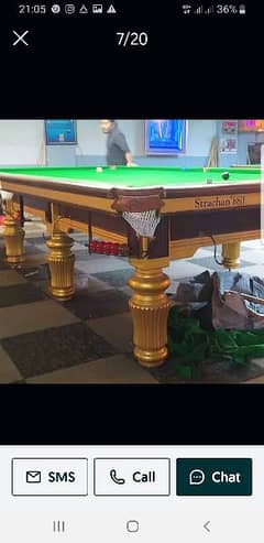 Snooker Table new, & @ Billiards