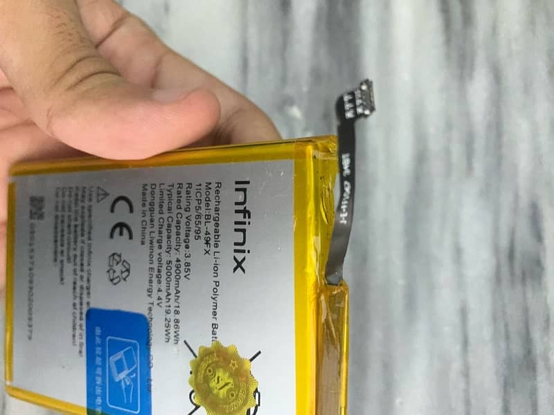 Infinix Hot 8 Battery BL-49FX Battery For Infinix Hot 8 - 5000 mAh 3