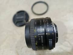 Nikon 50mm f1.8 D lens
