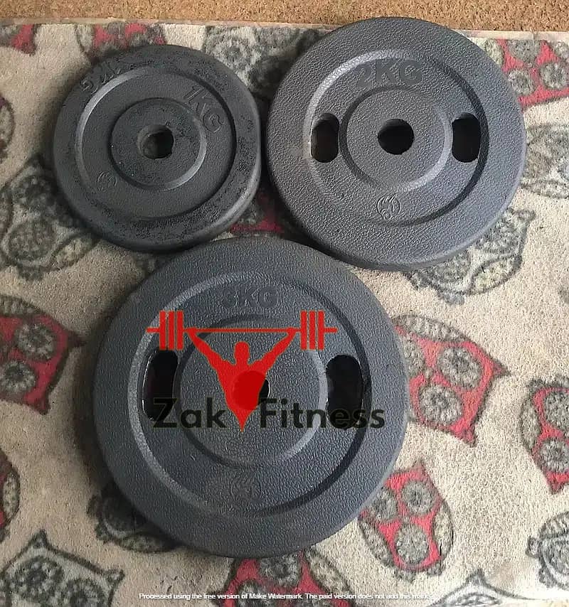 Rubber plates |Gym Equipment |Weight Plates| Gym Plates| 1