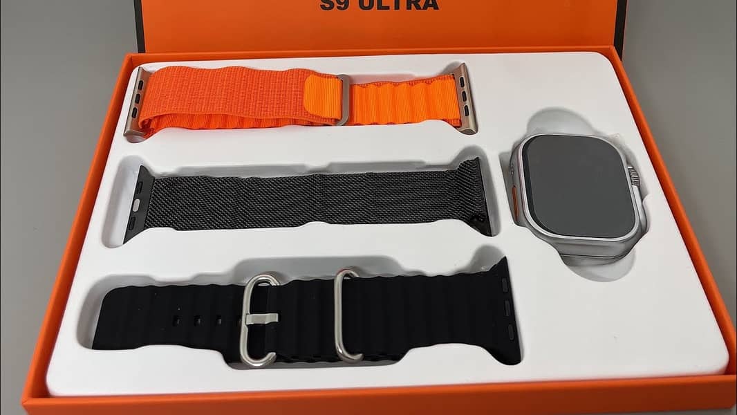 S9 Ultra 49mm Smartwatch | Series 9 | 3 Straps Bluetooth Call 2.2 inch 3