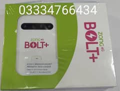 Zong 4G Bolt+ Bolt Ultra Internet Modem Router Wireless WiFi Device