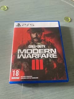 call of duty modern warfare 3 ps5