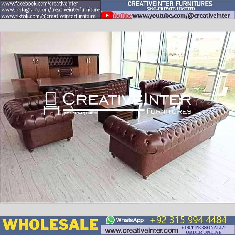 Office Sofa Center Table Guest Seater Wholesale Furniture 2