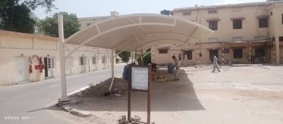 car parking shade in karachi | car shed Fiber Shades - Tensile Shades