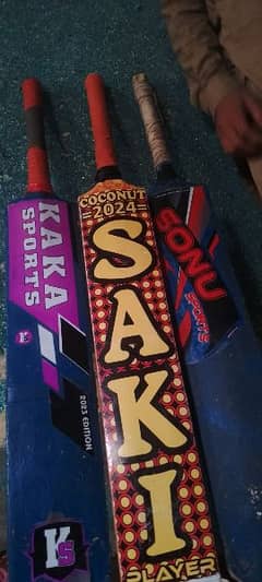 three bats for sell