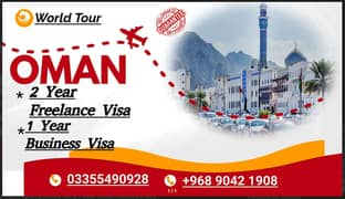 Oman Work Visa | One Year Oman Business Visa