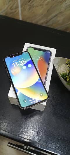 iphone x64 gb fcrty unlock non pta (exchange)