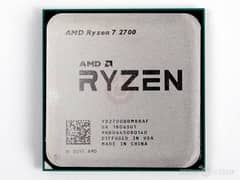 AMD Ryzen 7 2700 Octa Core with box and Original RGB Cooler 0