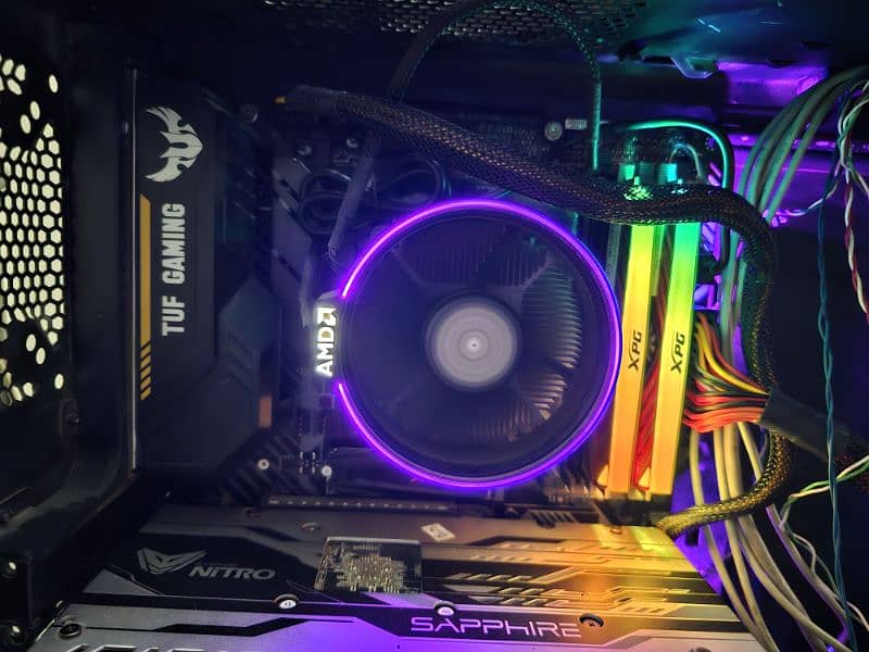 AMD Ryzen 7 2700 Octa Core with box and Original RGB Cooler 1