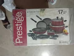 Prestige Classique Non Stick Set 17 Piece imported item Thailand