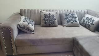 L shaped sofa