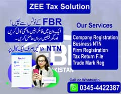 NTN/Tax Return/Company registration/Income Tax/become a filer