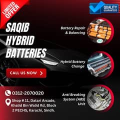 Hybrids batteries And ABS,axio,fielder,crown,prado,note e power,lexus