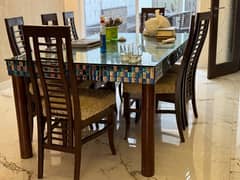 8 Seater dining table set
