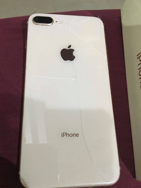 iPhone 8plus pta approved fingerprint on genuine battery box urgent 1