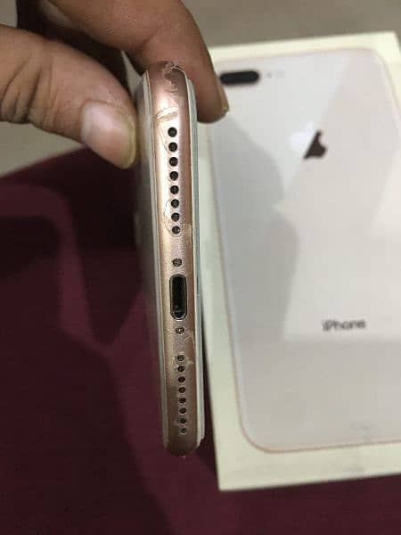 iPhone 8plus pta approved fingerprint on genuine battery box urgent 3