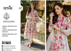 3 PCs women's lawn