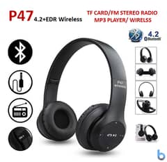 Wireless Headphone Bluethoot model P-47 03334804778