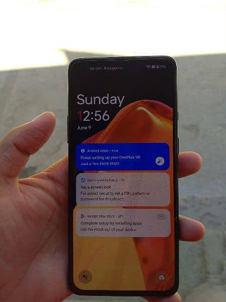 OnePlus 9r 8+4ram 128rom 4