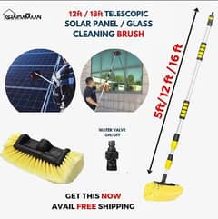 Telescopic Solar Cleaning Brush / Solar Panel Cleaning Brush