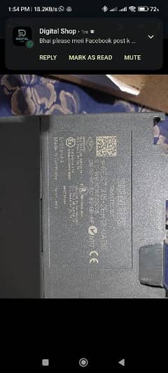 Siemens Plc CPU  Simatic S7-300