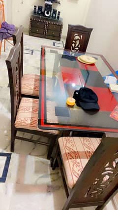 Dining Table with 6 Chairs