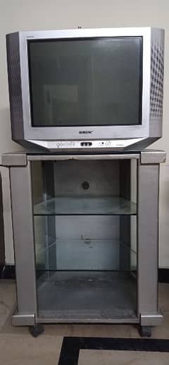 Sony TV & Trolley