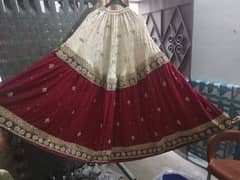 Bridal lehnga / Wedding dress / Barat dress / bridal lehnga for sale