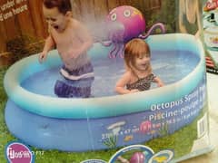 Big Kid Swimming Pool with Octopus waterfall. Imported from Canada