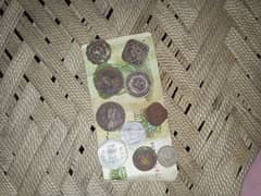old indian and Pakistani coins 03400609137 contact on what app