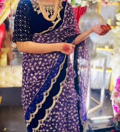 Charizma model wear saree
