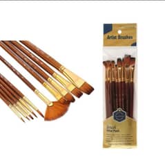 Art Brush Set - Professional 10 Piece Set