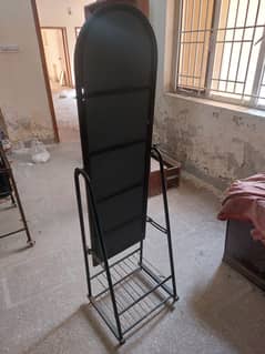 Moveable Mirror for sale iron frame