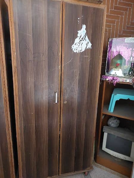 2 nos Room wood cupboards for sale 3