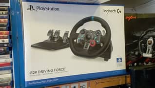 Logitech g29 ps4 ps5 racing wheel