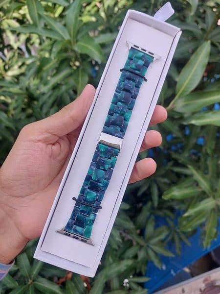 Apple Watch 44mm Chain Watch Bracelet Marble Design 2