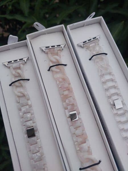 Apple Watch 44mm Chain Watch Bracelet Marble Design 14