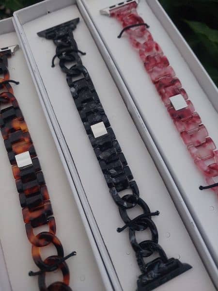 Apple Watch 44mm Chain Watch Bracelet Marble Design 18