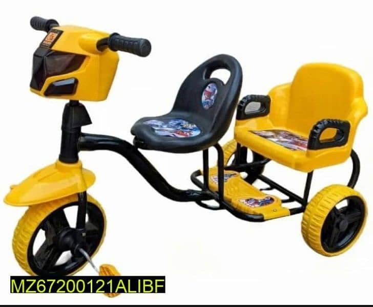 Kids Double Seat Tricycle (Premium Quality) 1