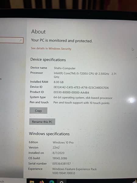 MIcrosoft surface laptop 7