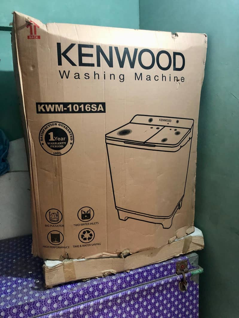 Kenwood Semi Automatic KWM-1016 Washer & Spinner 10KG Washing Machine 2