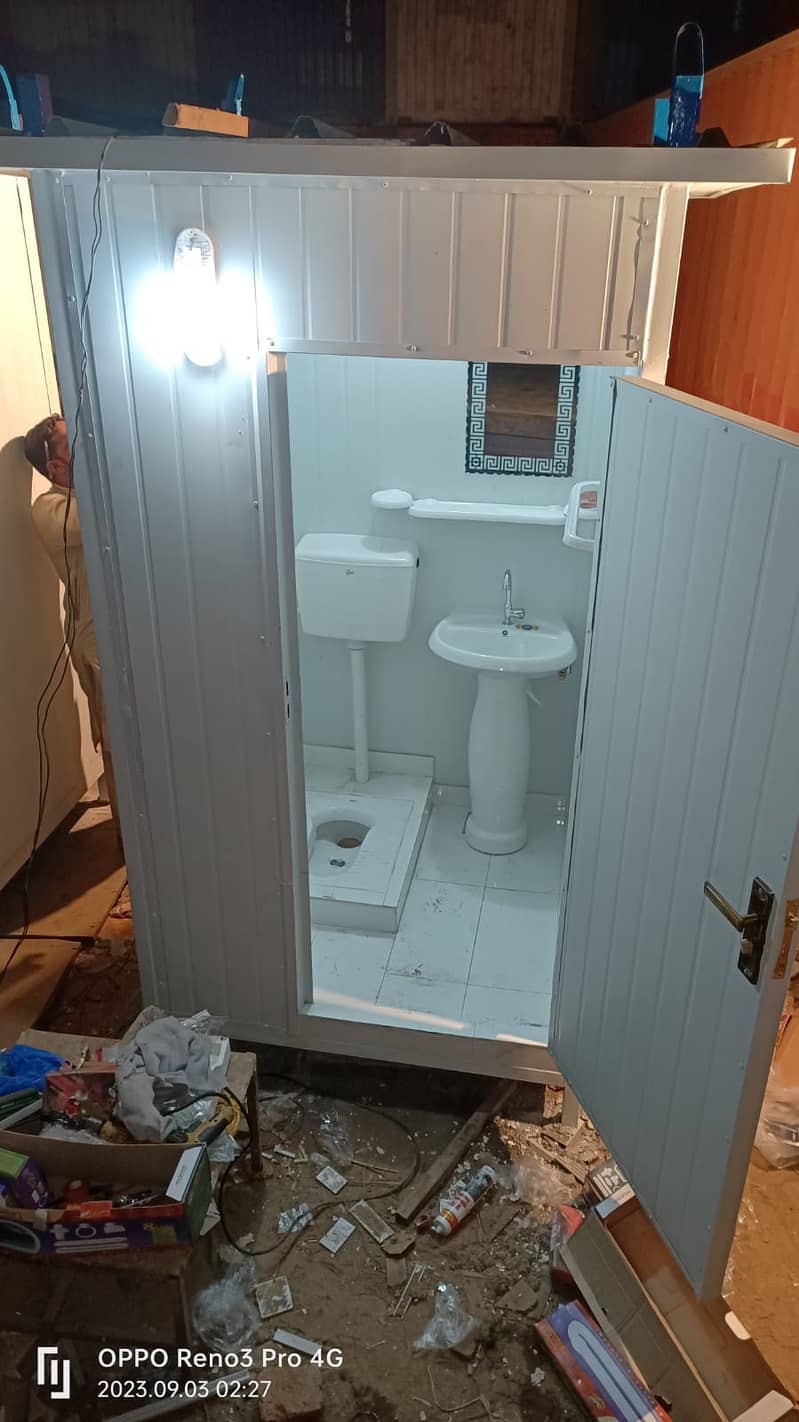 Single movable/portable washroom/prefab Home/Toilet porta cabin 1