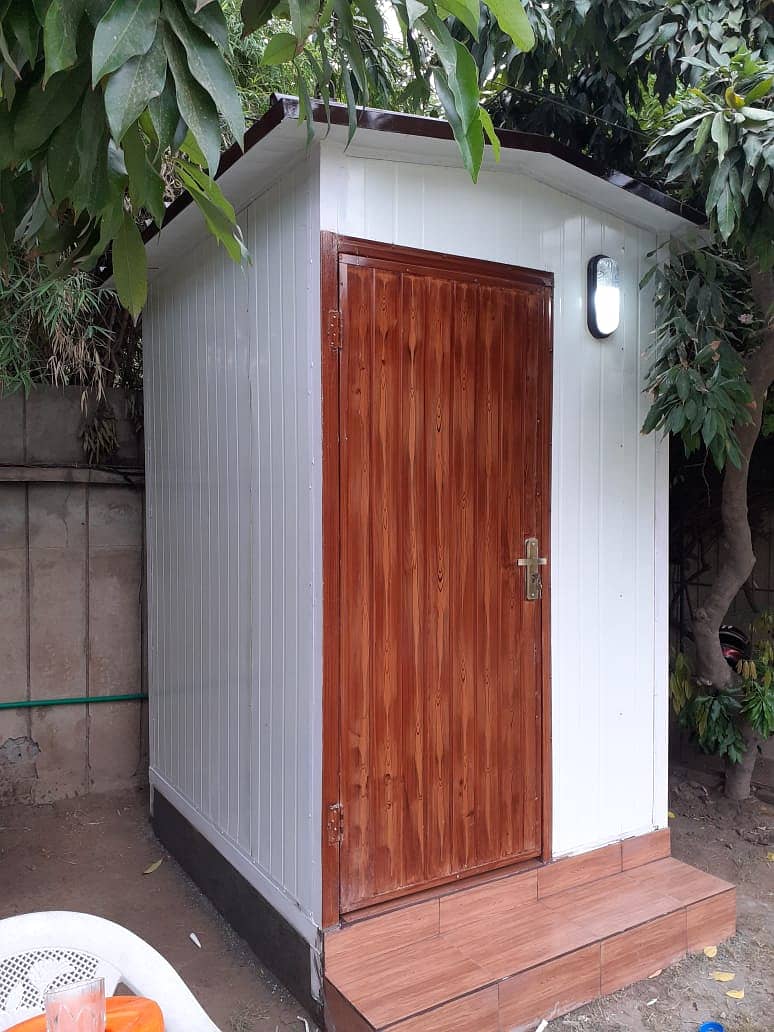 Single movable/portable washroom/prefab Home/Toilet porta cabin 3